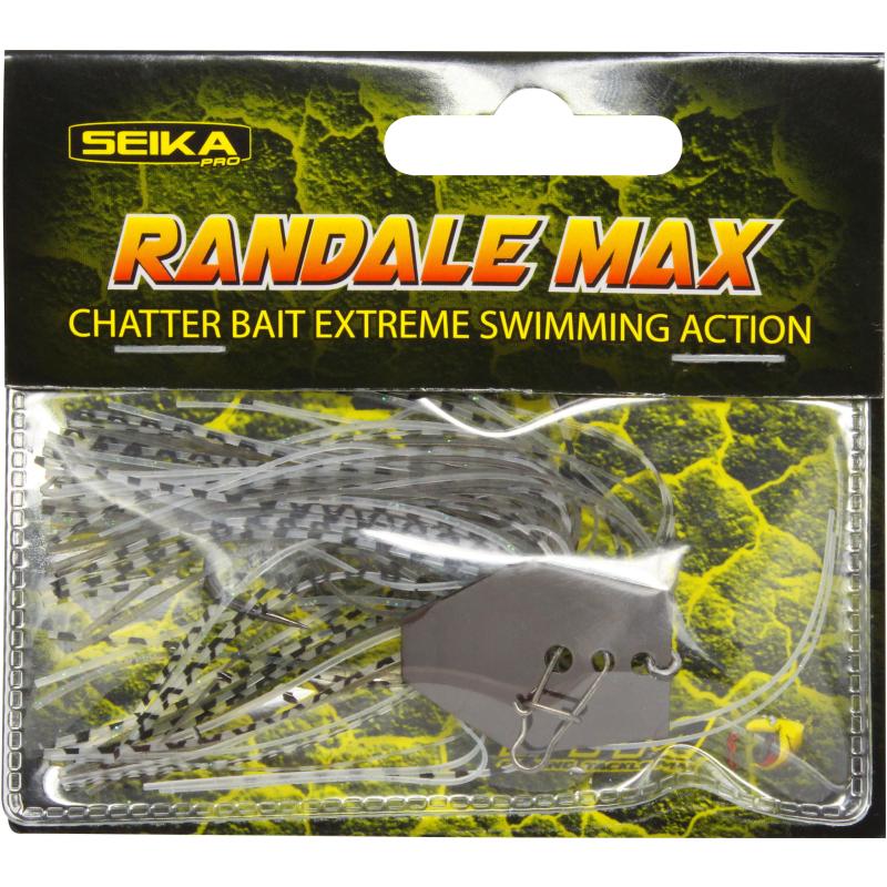 Seika Pro Chatter Baits Randale Max 10 g zilver/zwart