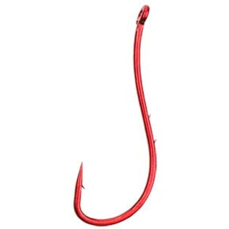 Mikado Hook Sensual Ryusen W/Ring No. 1 Red .