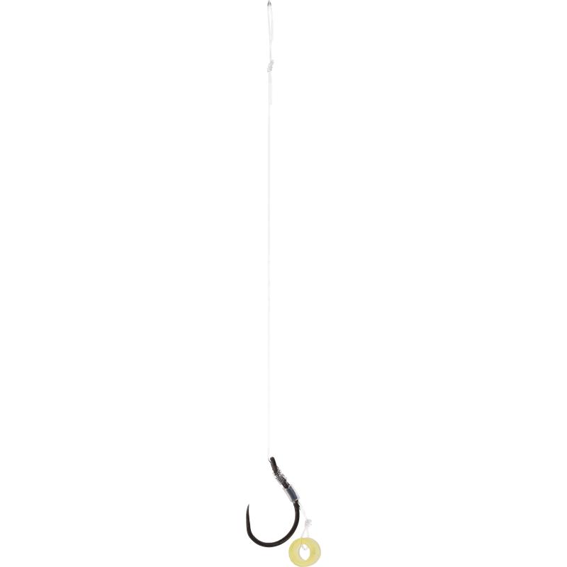 Mikado Method Feeder Rig mit Gummi/ohne Widerhaken #6 0.25mm/10cm 8St