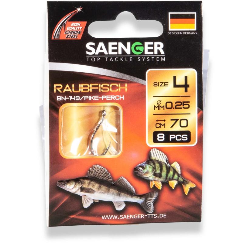 Sänger roofvis BN-149 70cm 1/0 8st.