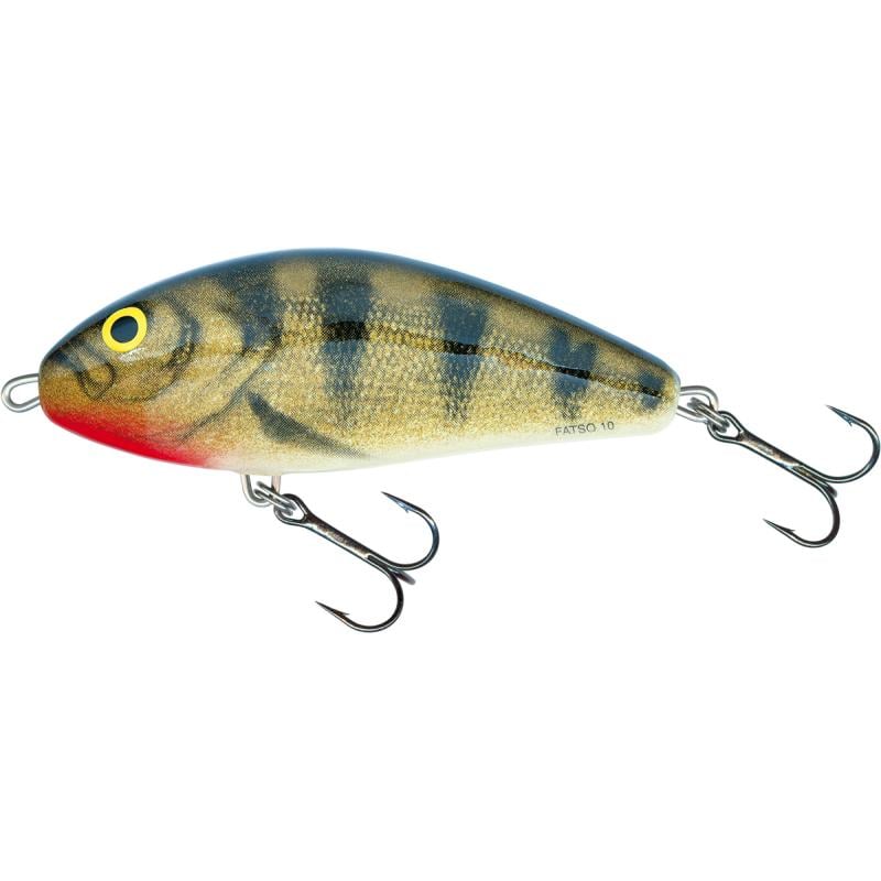 Salmo Fatso Sinking 10cm 52G Emerald Perch 1,2/2,0m
