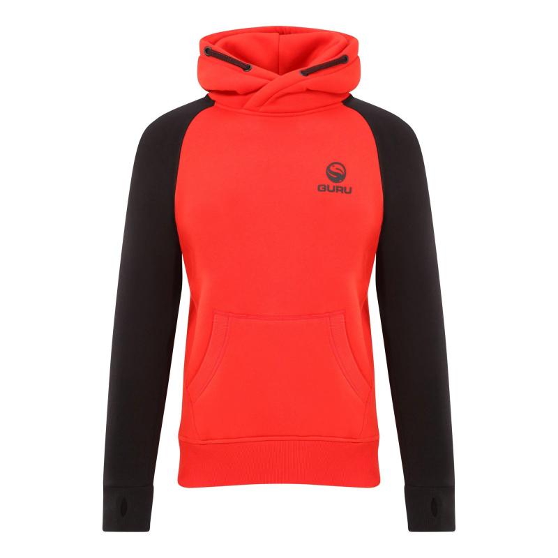 Sweat à capuche Guru Rouge/Noir XXL