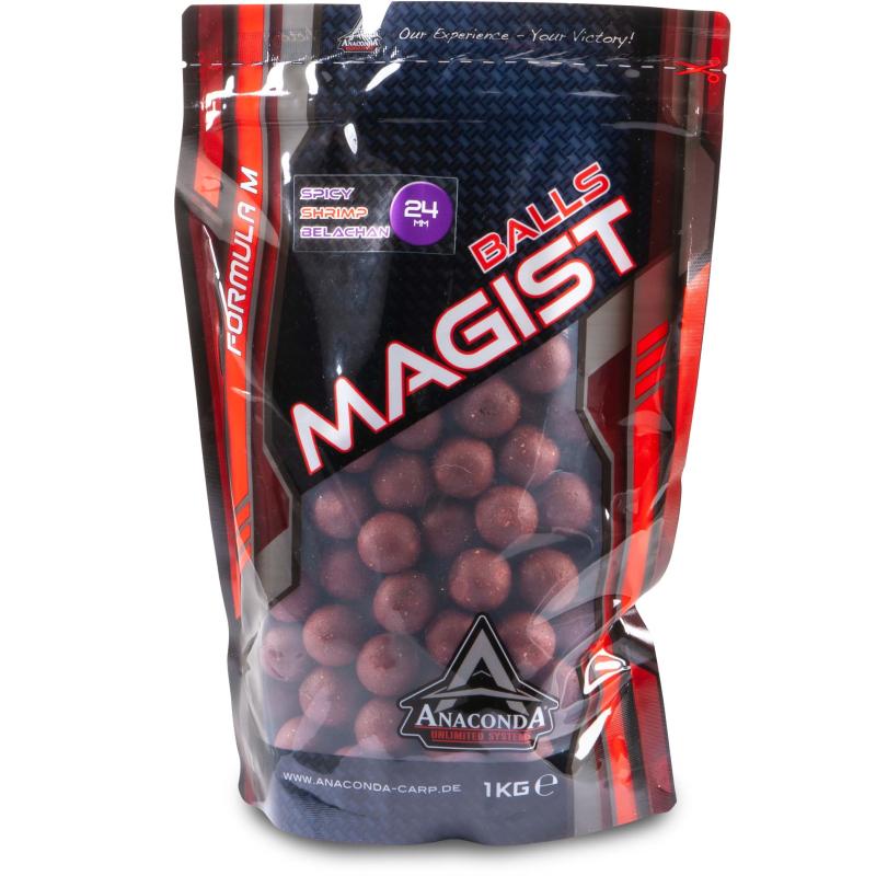 Anaconda Magist Balls 1kg/Spicy Shrimp Bel. 24mm