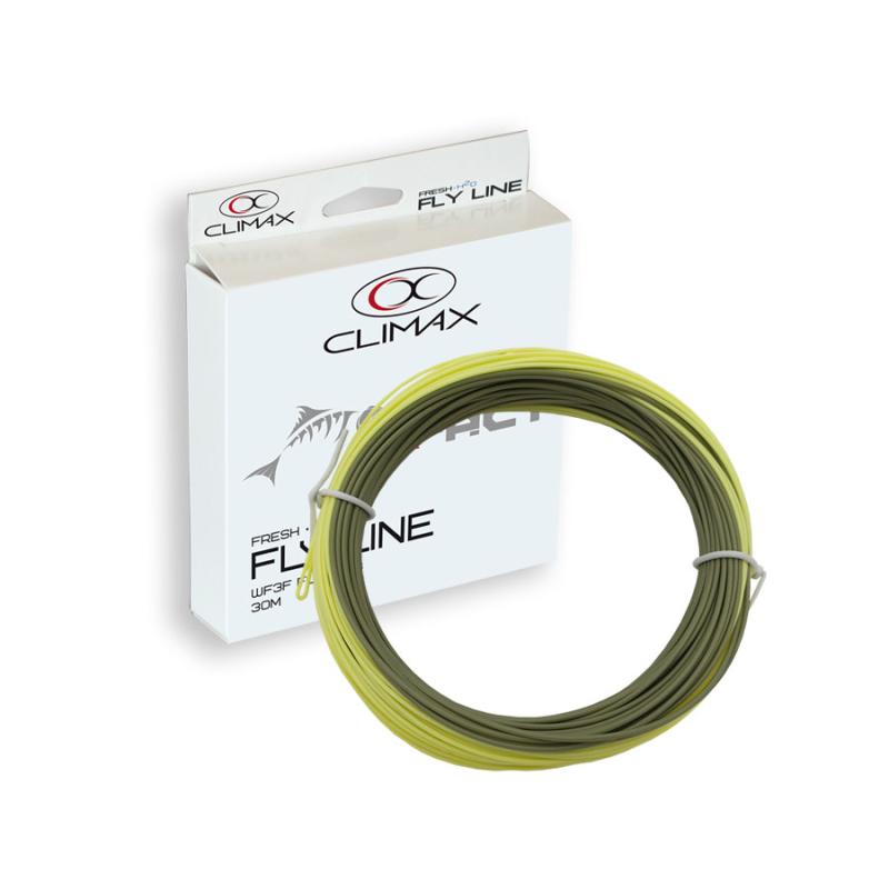 Climax X-ACT WF3 30m jaune/sauge flottant