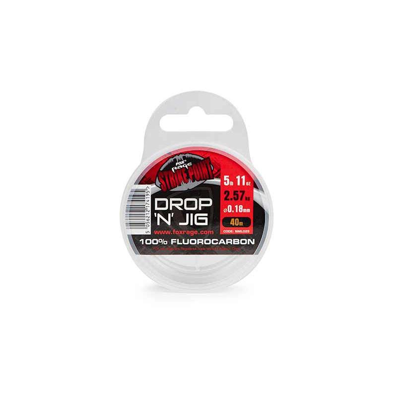 Fox Rage Strike Point Drop N Jig Fluro 21.38lb