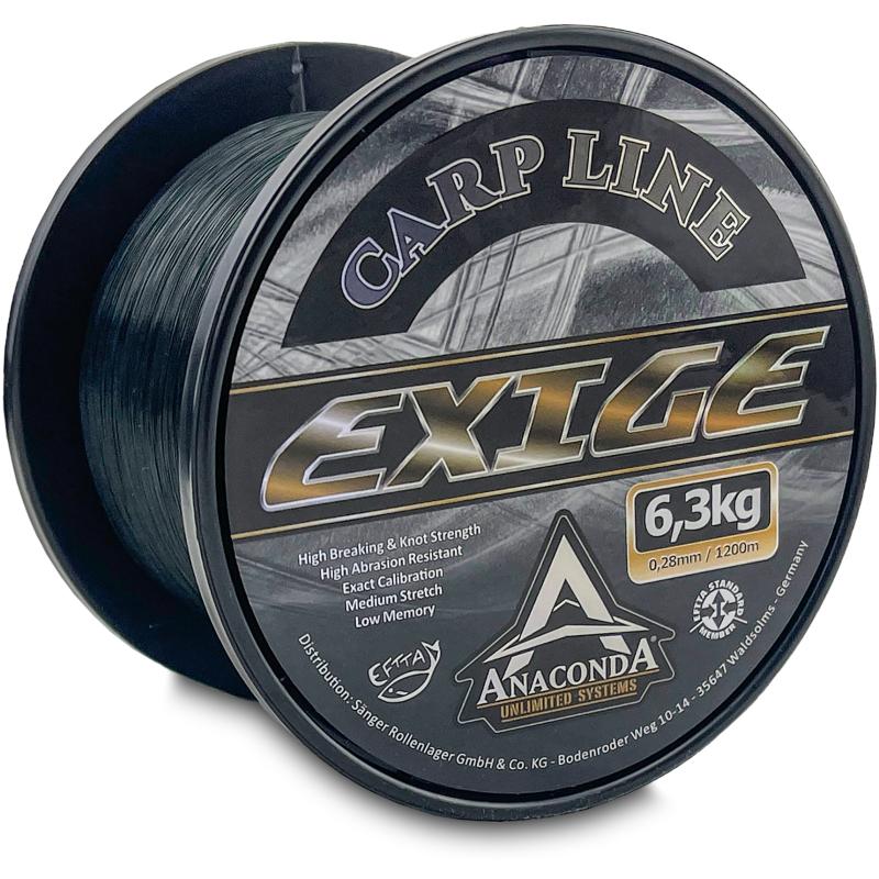 Ligne Carpe Anaconda Exige 1.200m / 0,39mm