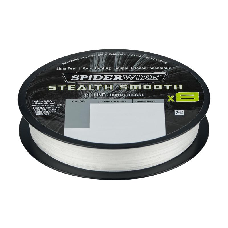 Spiderwire Stealth Smooth8 0.06 mm 150M 5.4K doorschijnend