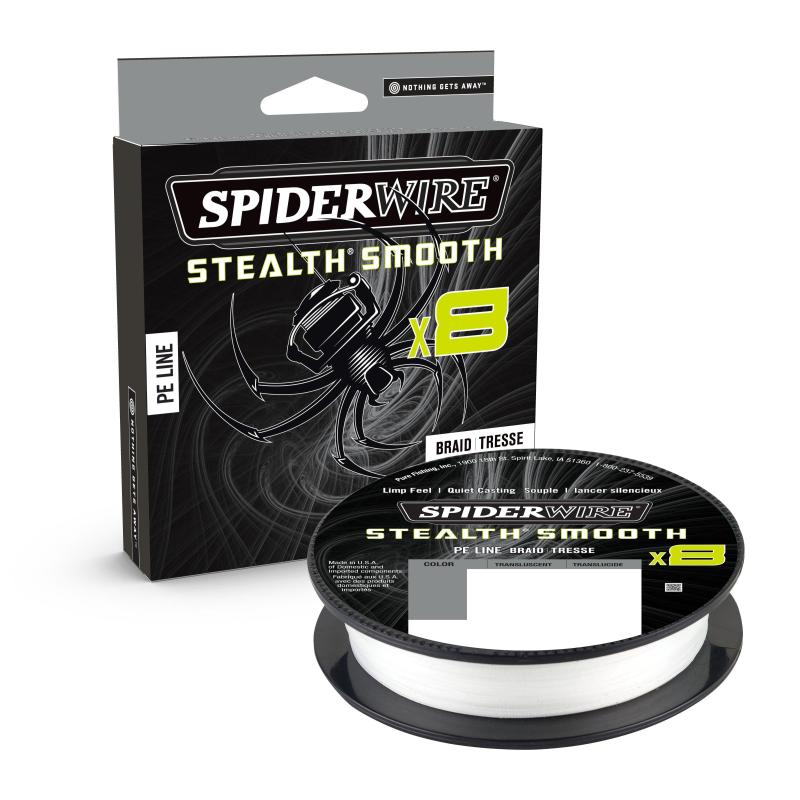 Spiderwire Stealth Smooth8 0.13 mm 150M 12.7K doorschijnend