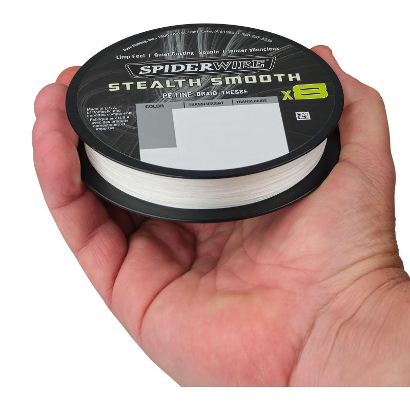 Spiderwire Stealth Smooth8 0.23 mm 300M 23.6K doorschijnend