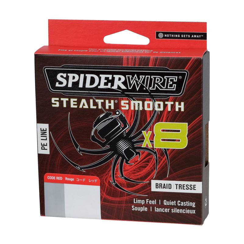 Spiderwire Stealth Smooth8 0.13 mm 150M 12.7K code rood