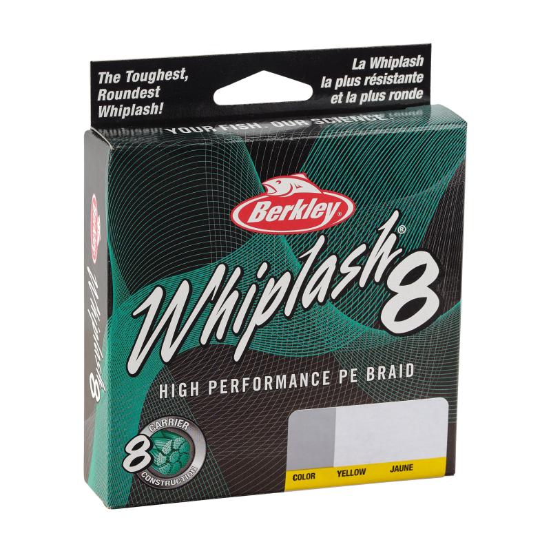 Berkley Whiplash8 300m 0.08mm yellow