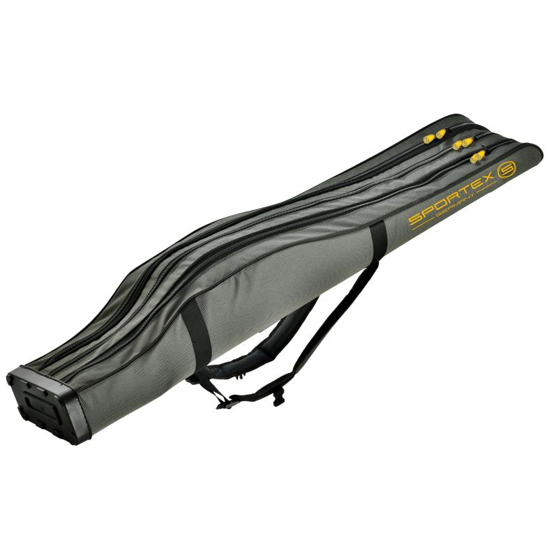 Sportex Tasche 3 Fächer für montierte Rute Länge 175 cm