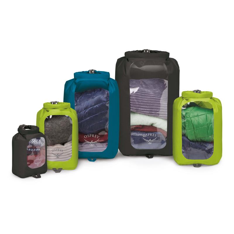 Osprey DrySack 6L met raam Waterkant blauw