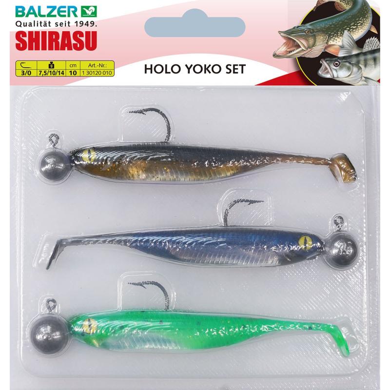 Balzer Holo Yoko Set, 10cm, 7,5g, 10g, 14g