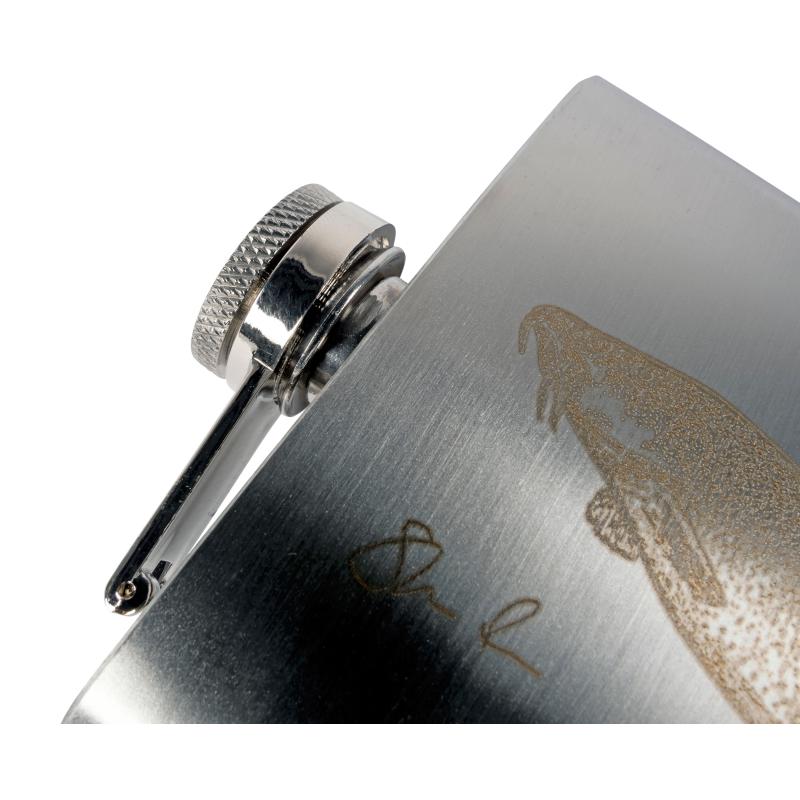 Korum Classic Hip Flask Barbel 7oz