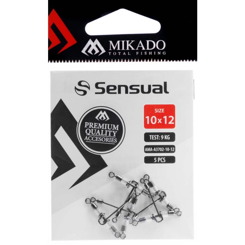 Mikado Rollwirbell "T" Typ Perlen Gr. 8/10 Bn.