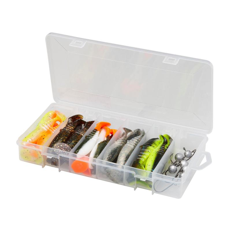 Savage Gear Cannibal Shad Kit 10 & 12.5cm Mixed Colors 36Pcs