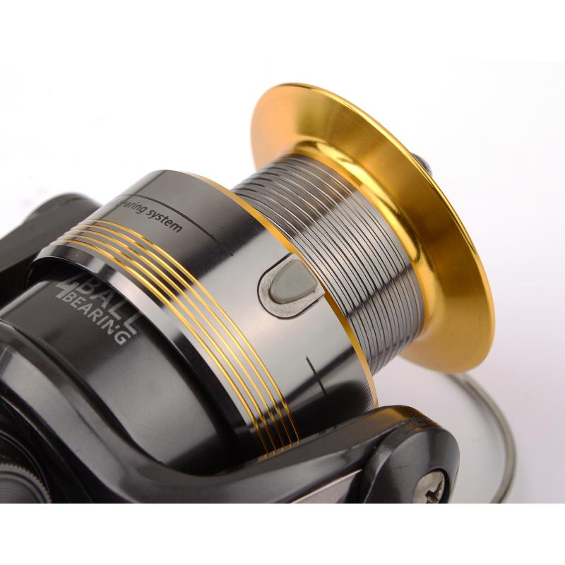 Necton LCS 550 Freilaufrolle - 220m Schnurkapazität 0,35mm, 5 Kugellager