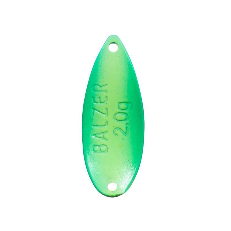 Balzer Metallica Catcher Spoon 3,5g argent-jaune-vert