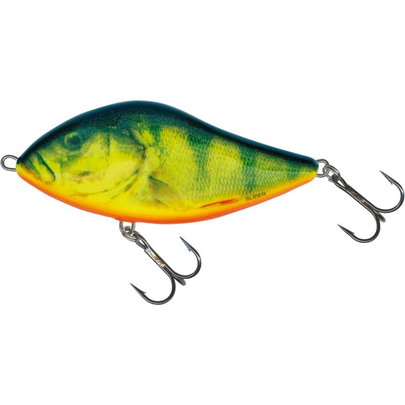 Salmo Slider coulant 12cm 70G Real Hot Perch 2,0 / 1,0m