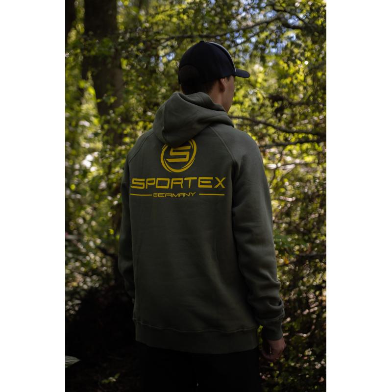 Sportex Hoodie (olijfgroen) maat XL
