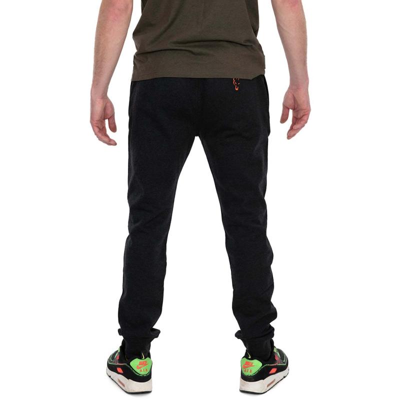 Fox Collection LW Joggingbroek - Zwart / Oranje - XL