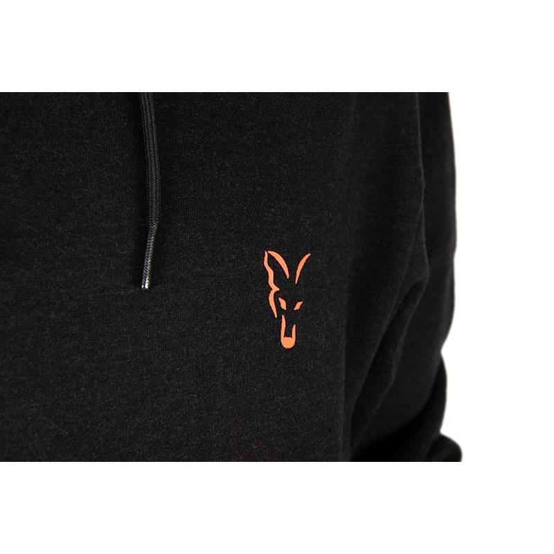 Fox Collection Hoody - Zwart / Oranje - M