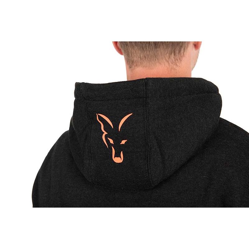 Fox Collection Hoody - Zwart / Oranje - M