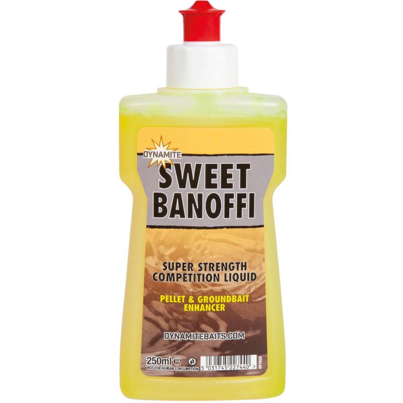 Dynamite Baits XL Vloeibare Zoete Banoffi 250ml