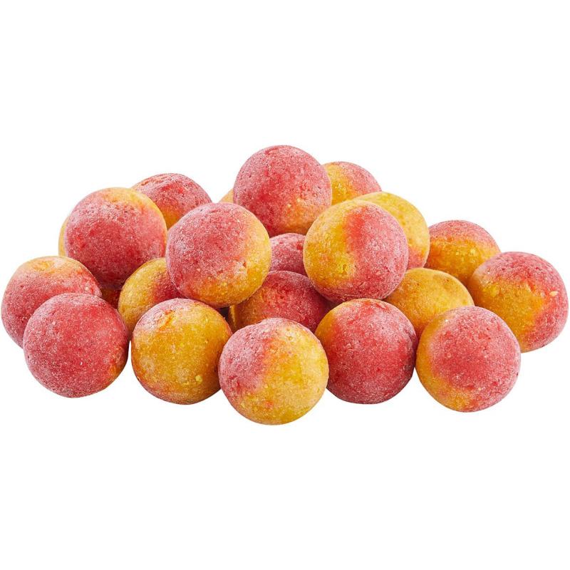 Balzer MK Booster Balls 20 mm, bicolores, fruits mûrs banane sucrés