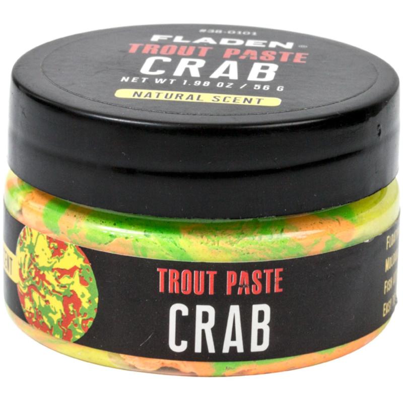 Fladen Trout bait paste floating 42g rainbow/crab