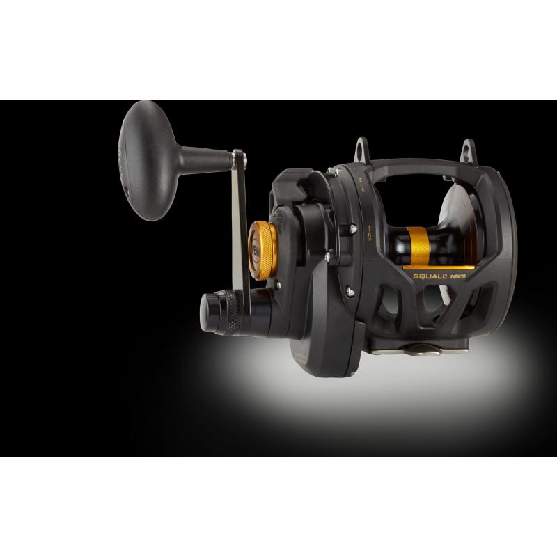 Penn Squall 16Vs hendel slepen 2Speed