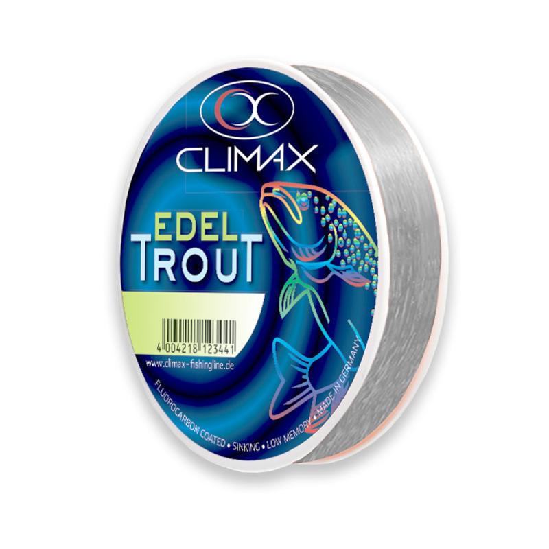 Climax Edeltrout zilvergrijs 300m 0,16mm