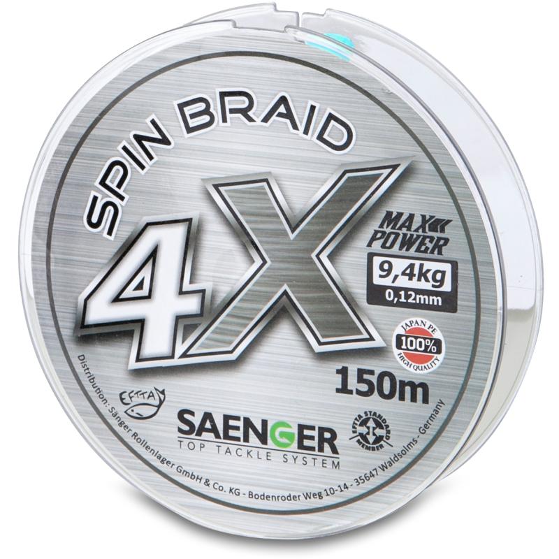 Sänger 4-fach Spin Braid 150m 0,21mm/15,8kg