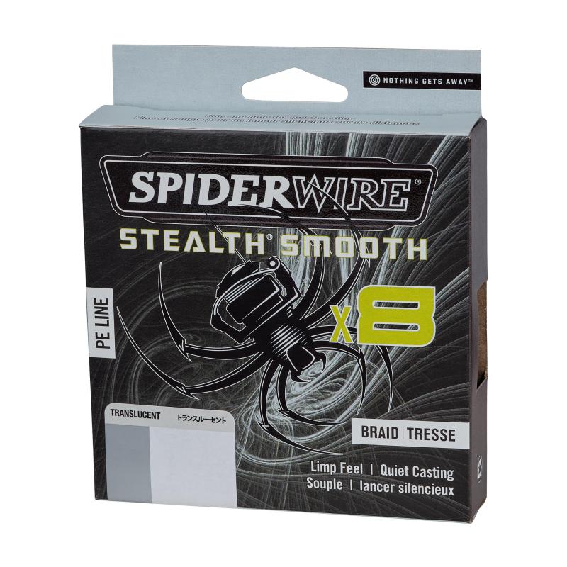 Spiderwire Stealth Smooth8 0.19mm 300M 18.0K translucent
