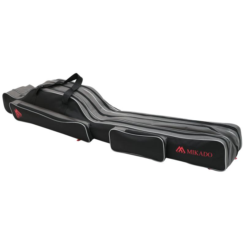 Mikado hengelfoedraal - 3 vakken 150cm - zwart