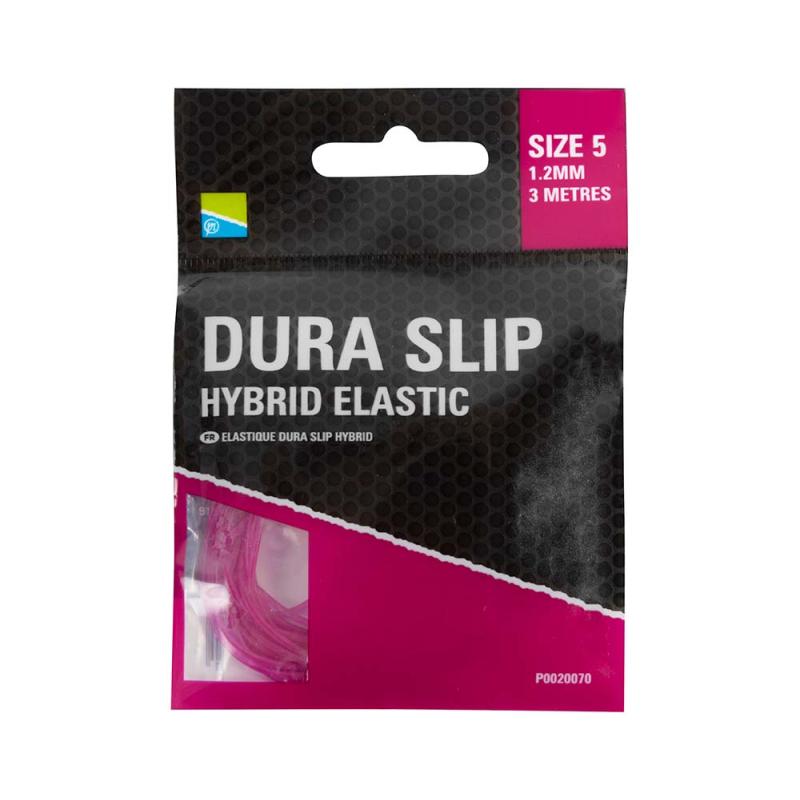 Preston Dura Slip hybride elastiek - maat 5