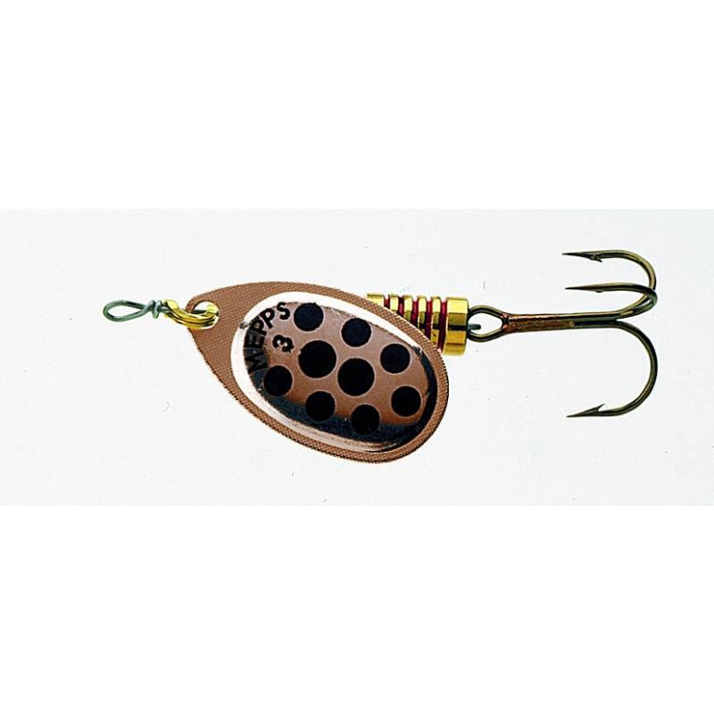 Mepps Aglia with dots copper/black size 3