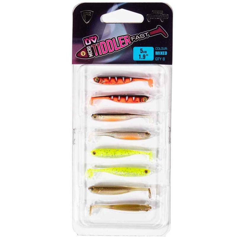 Fox Rage UV Micro TF 4 cm x 8 pièces RW HO CA W