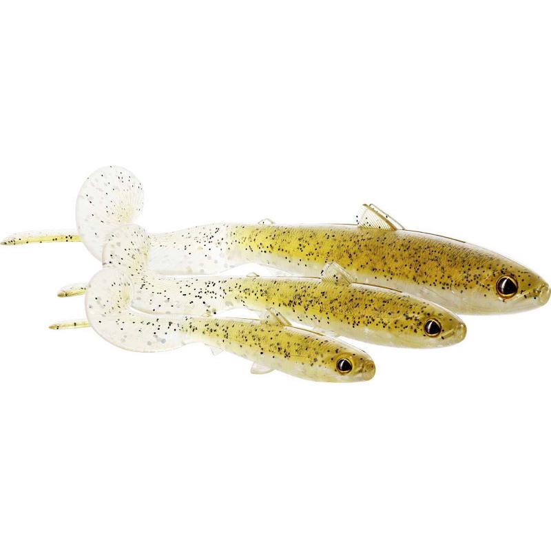 Westin BullTeez Curltail 8cm 3g Fireflash 3pcs