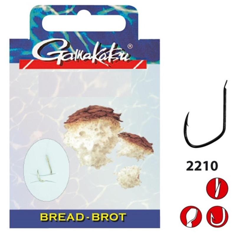 GAMAKATSU HAAK BKD-2210G BROODVLOK 60CM maat 10 target vishaak