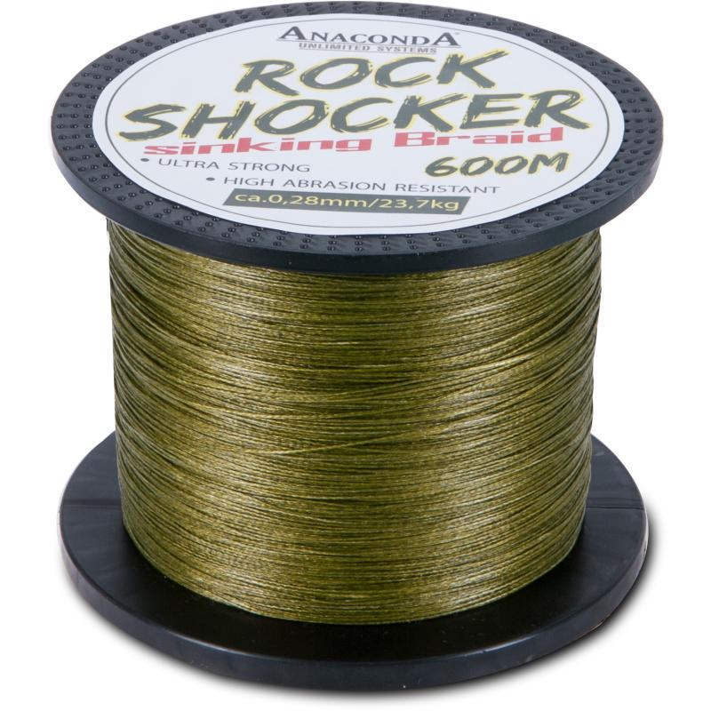 Anaconda rock stool sinking braid 600m / 0,22mm