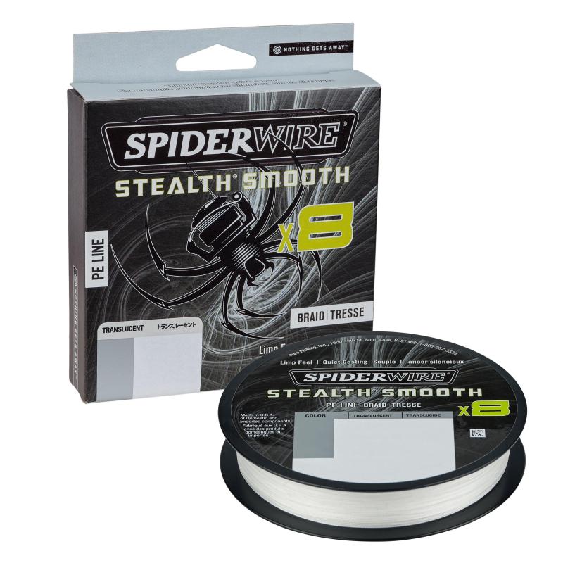 Spiderwire Stealth Smooth8 0.19 mm 150M 18.0K doorschijnend