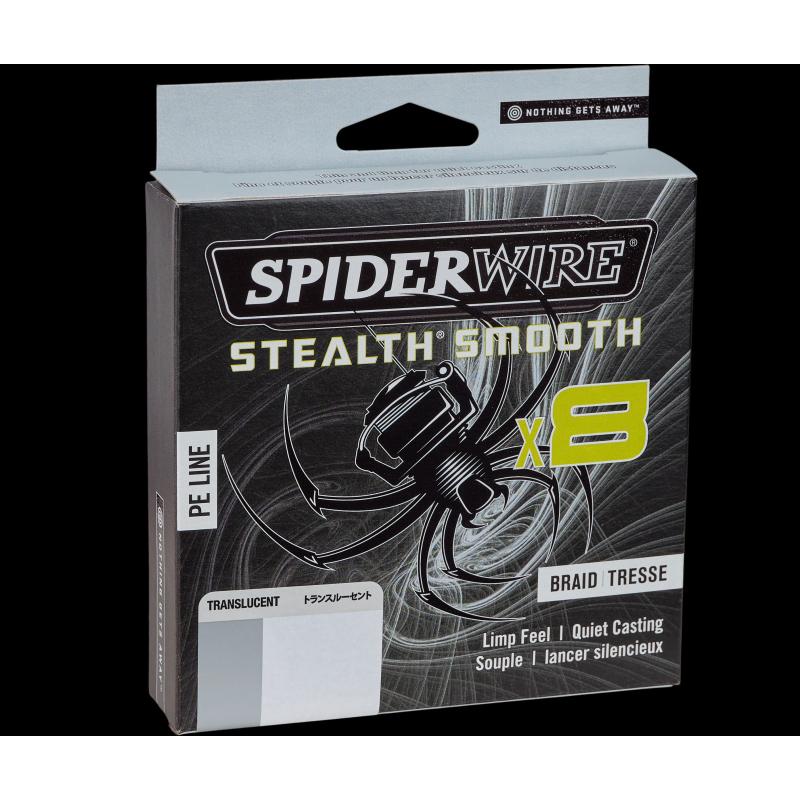 Spiderwire Stealth Smooth8 0.19 mm 150M 18.0K doorschijnend