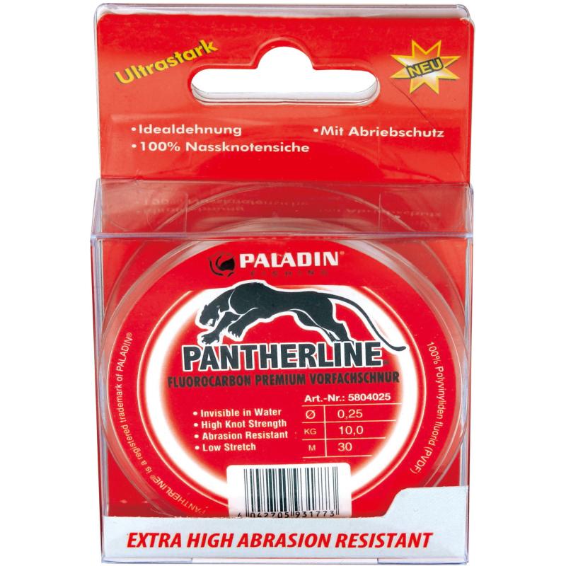 Paladin Pantherline Fluoro Carbon leader line 30m 0,28mm