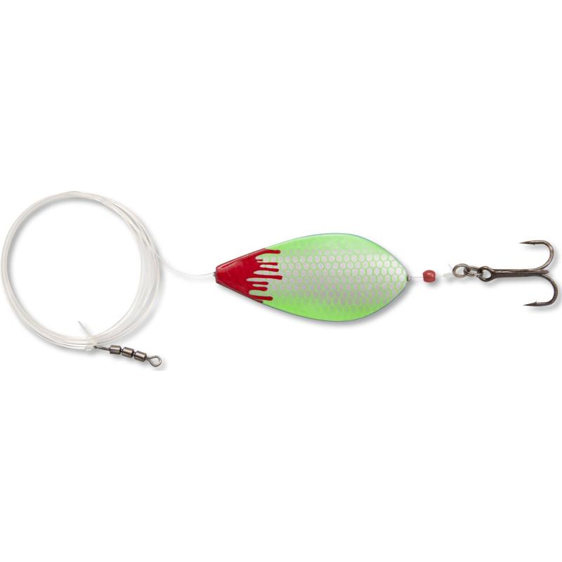 Magic Trout Spoon 8g Fat Bloody Inliner silber/grün