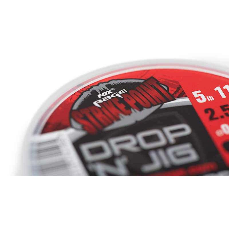 Fox Rage Strike Point Drop N Jig Fluro 11.35lb