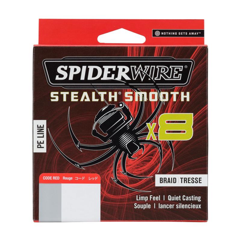 Spiderwire Stealth Smooth8 0.19mm 300M 18.0K code red