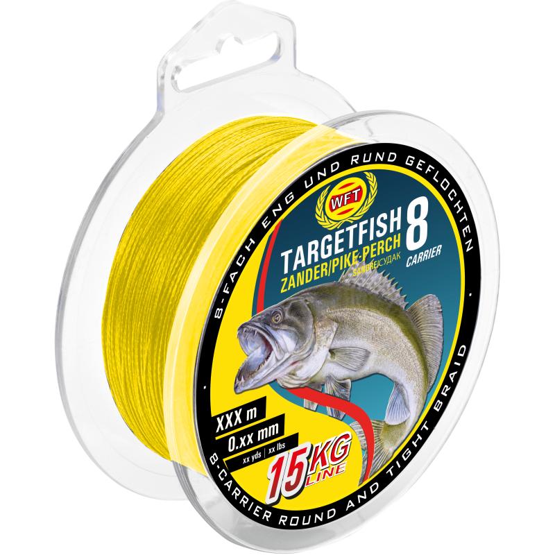 WFT TF8 Zander yellow 150m 10Kg 0,15