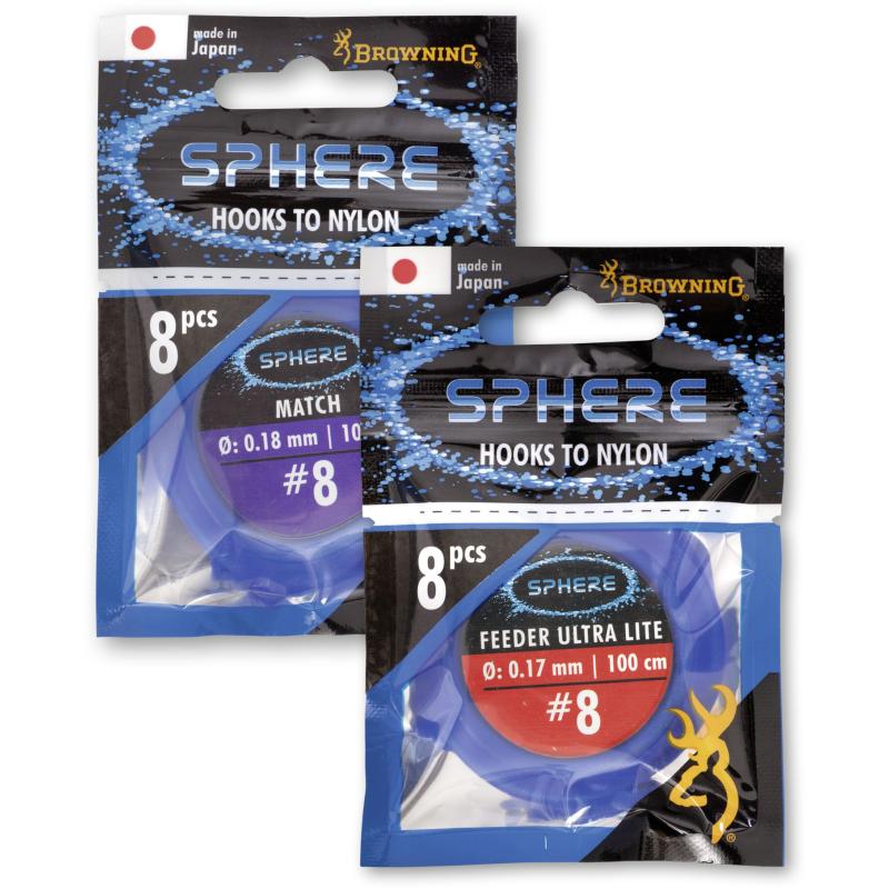 Browning Haken lose #12 Sphere Match black nickel 15 Stk.